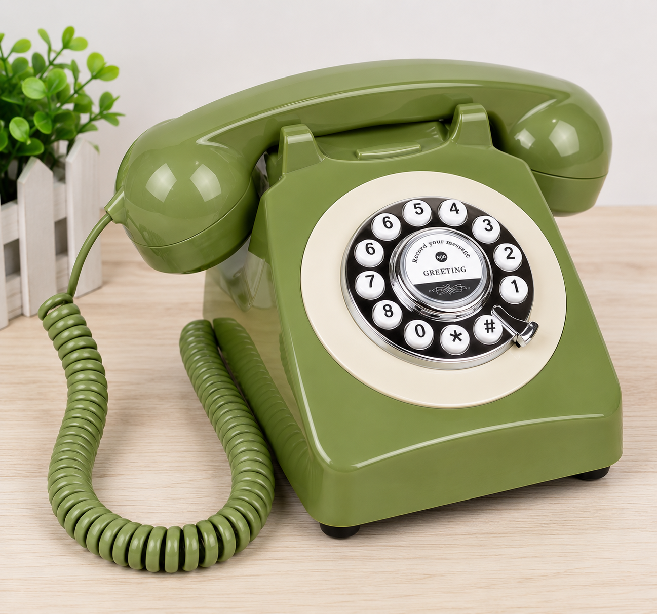 Audio Guestbook Telephone - Wireless Voicemail Phone