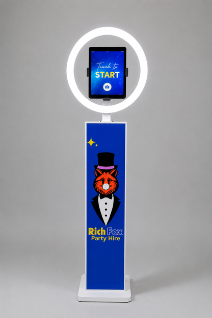 iPad selfie pod photo booth for weddings and events