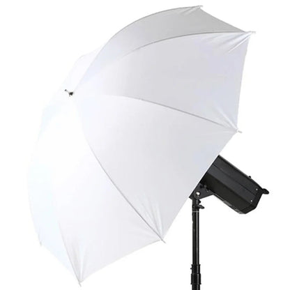 Flash and still light with umbrella for studio and events