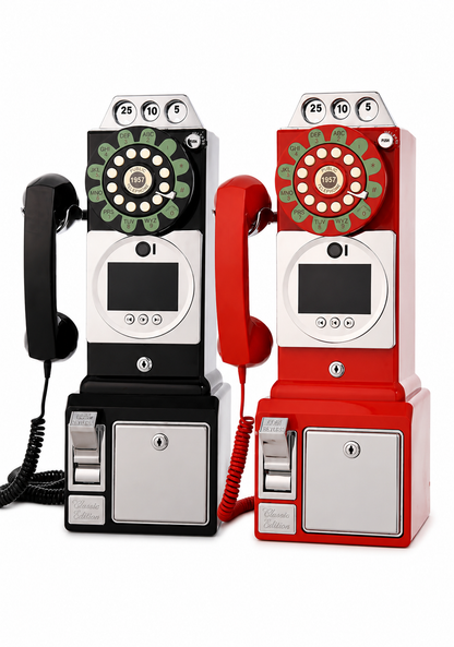 Audio guestbook telephone stand