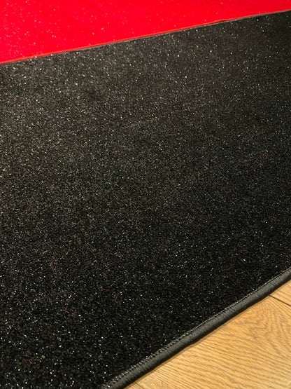 Glitter photo booth carpet mat