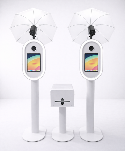 DSLR selfie pod photo booth for weddings and parties