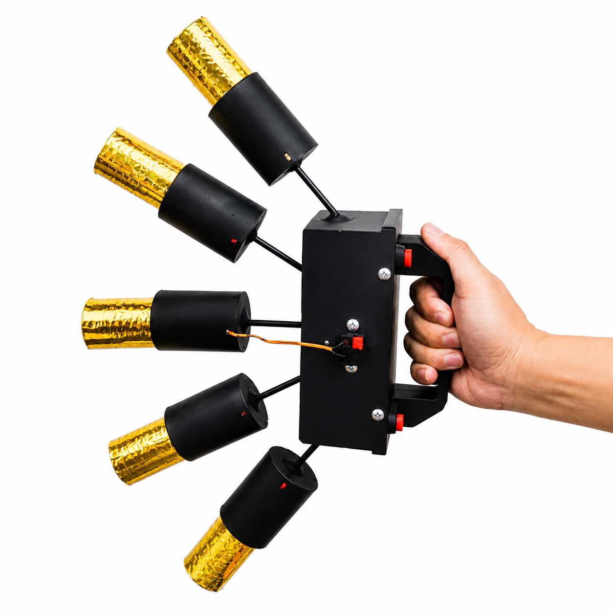 Spark cartridge for handheld cold spark gun