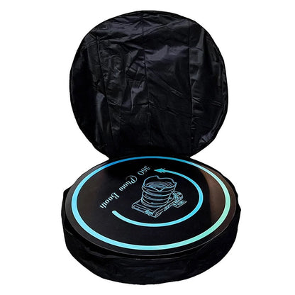 Heavy-duty 360 photo booth carry bag with trolley wheels