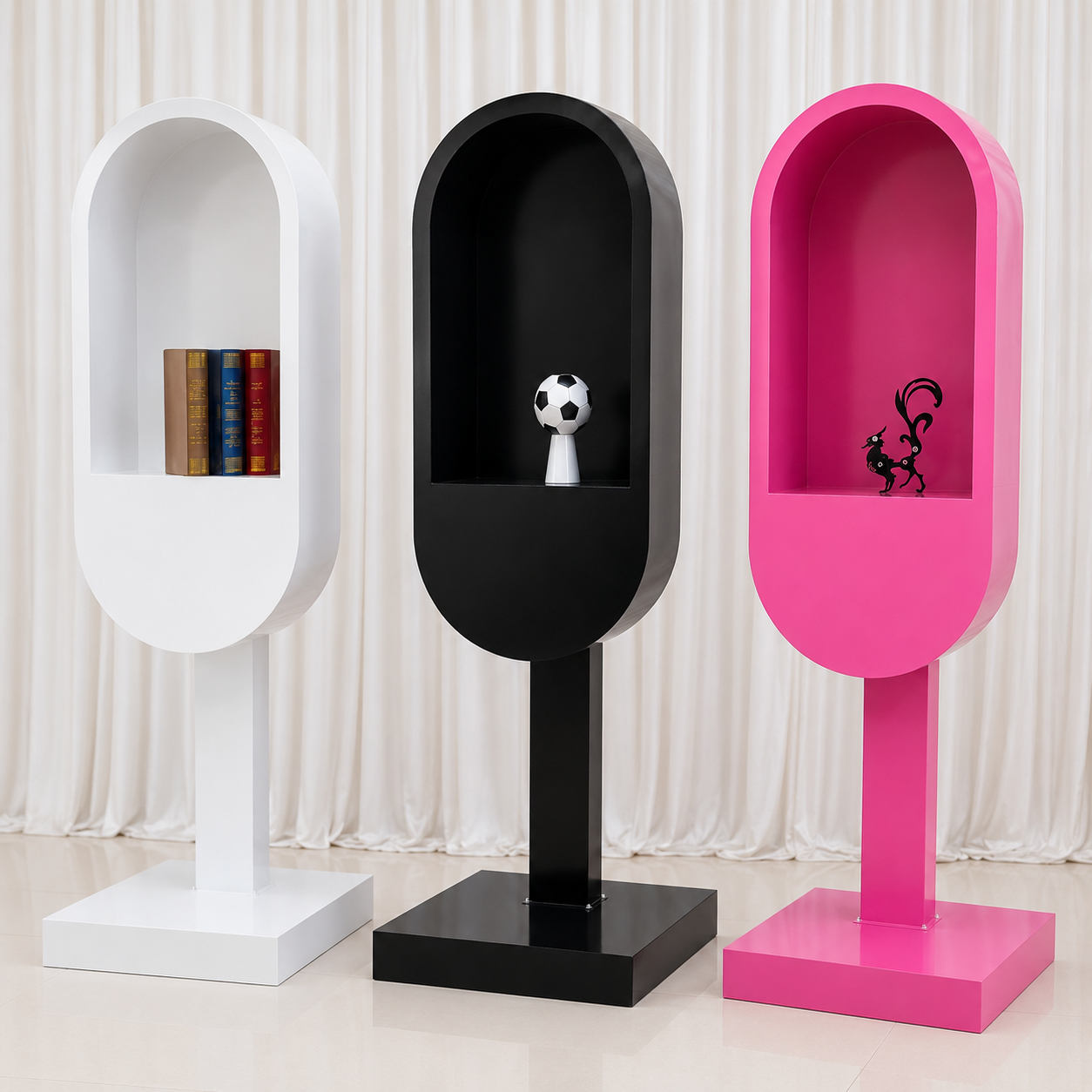 Audio guestbook telephone stand