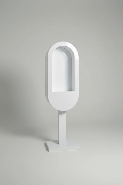 Audio guestbook telephone stand