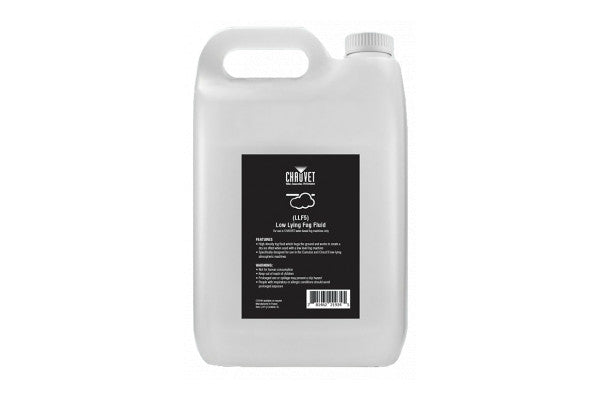 Low fog machine fluid, 5 litre