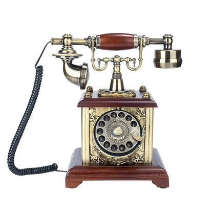 Vintage audio video guestbook telephone stand