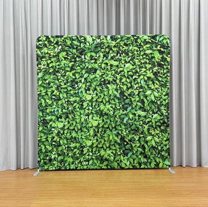 Pillowcase Tension Backdrop and Frame - Double-Sided Print