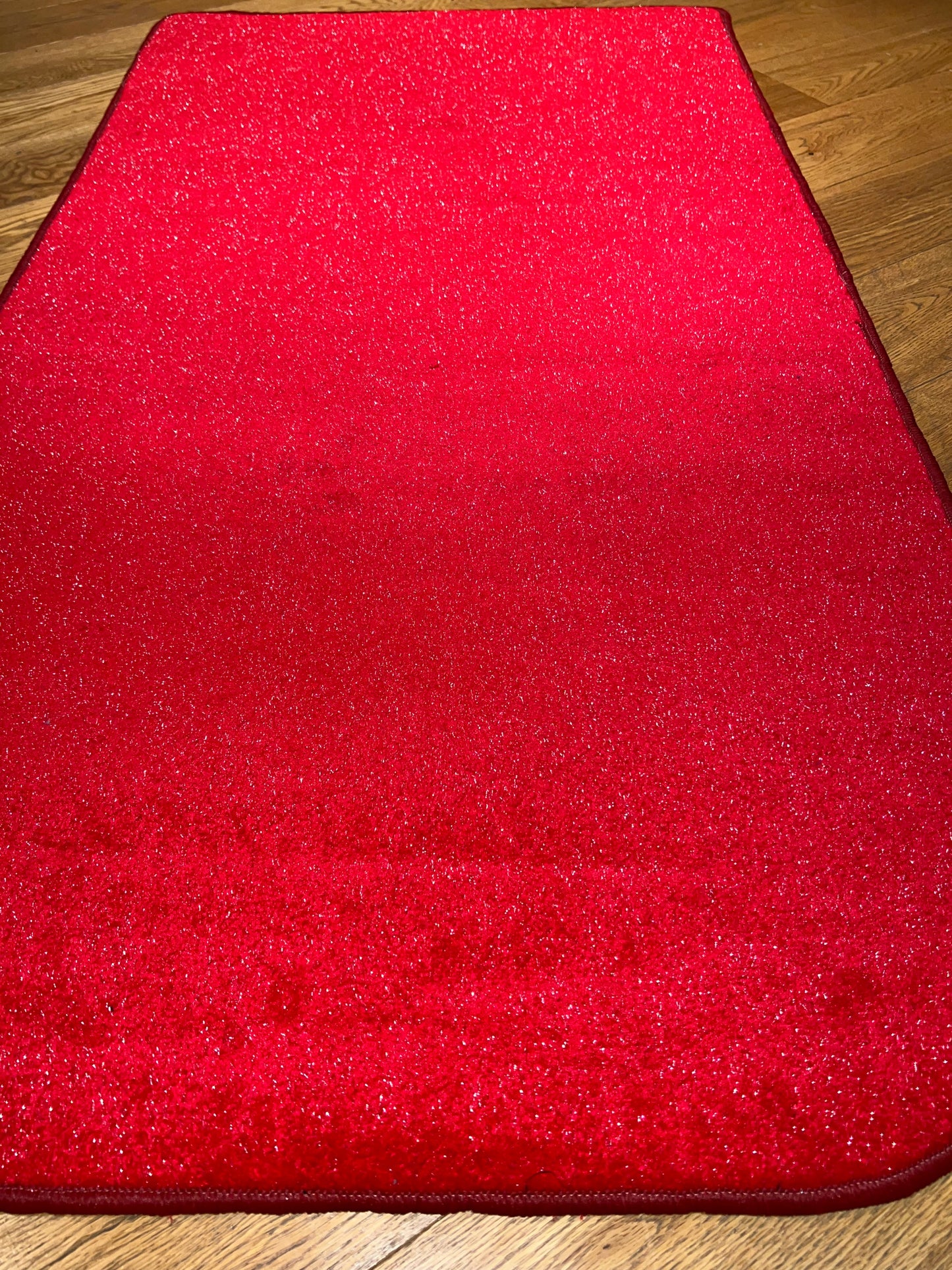 Glitter photo booth carpet mat