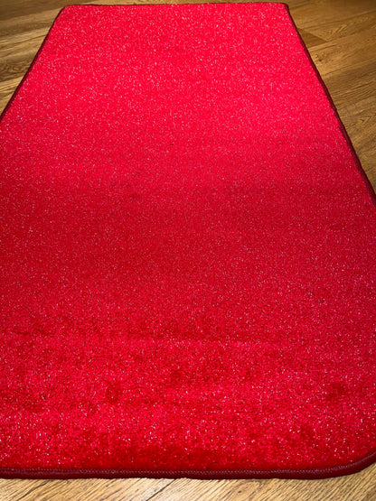 Glitter photo booth carpet mat