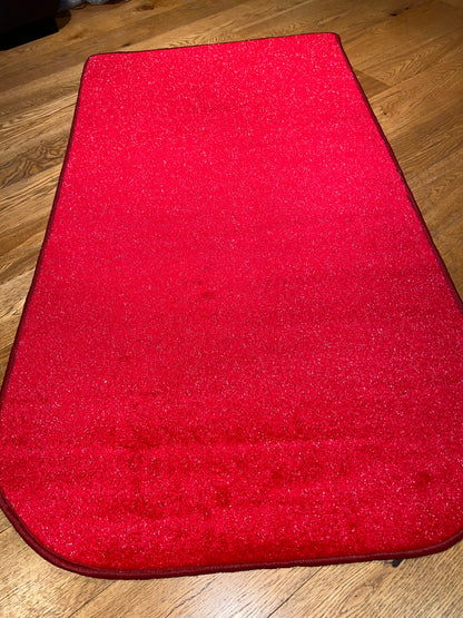 Glitter photo booth carpet mat