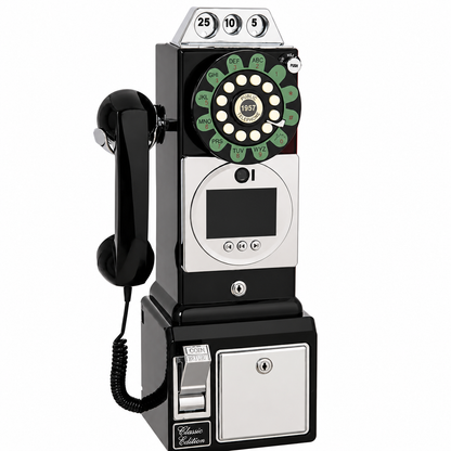 Small audio video guestbook telephone