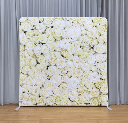 Pillowcase Tension Backdrop and Frame - Double-Sided Print