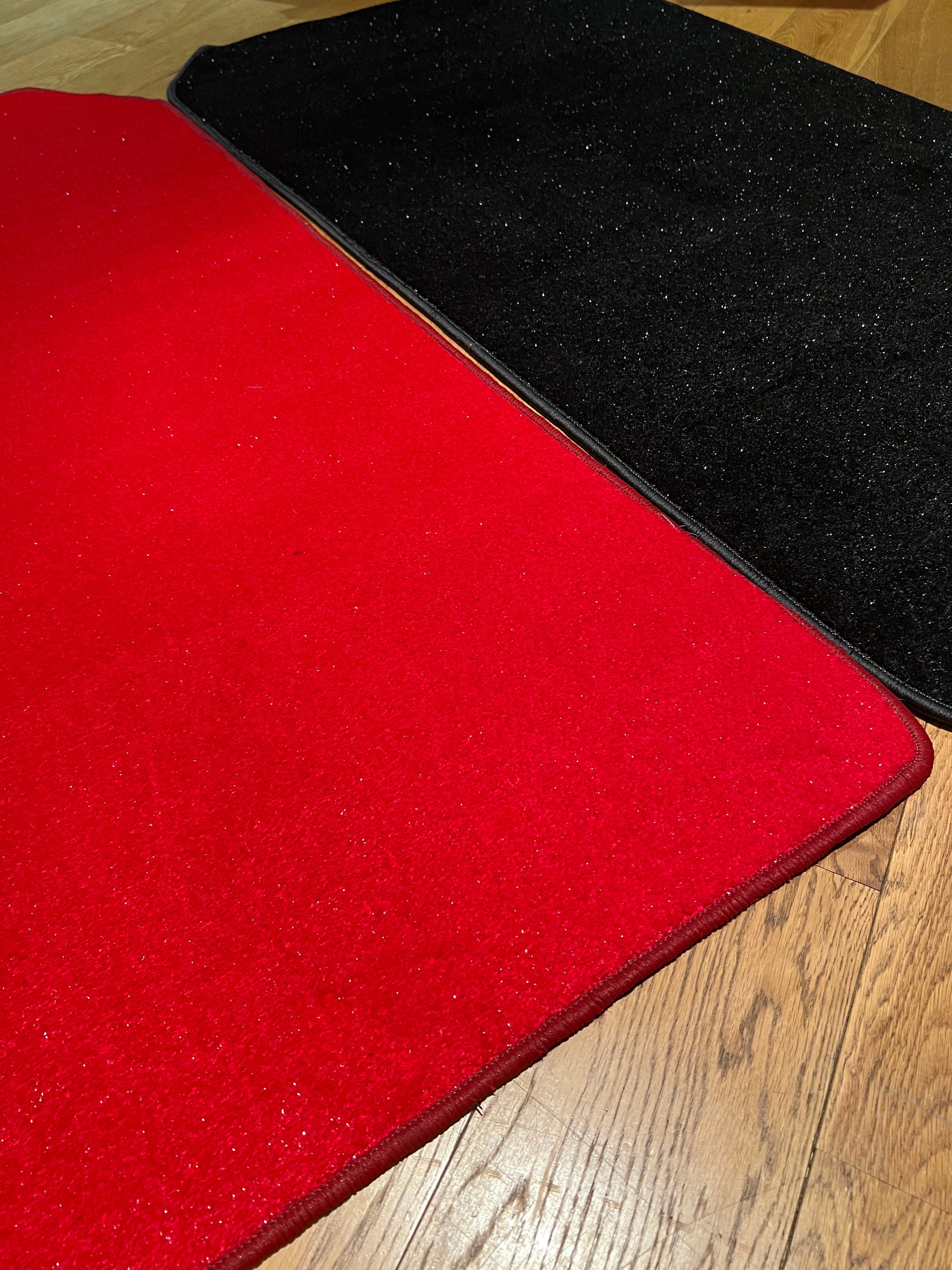 Glitter photo booth carpet mat