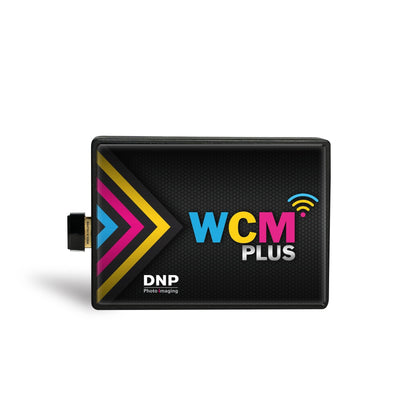 DNP QW410 photo booth printer printing a colour photo