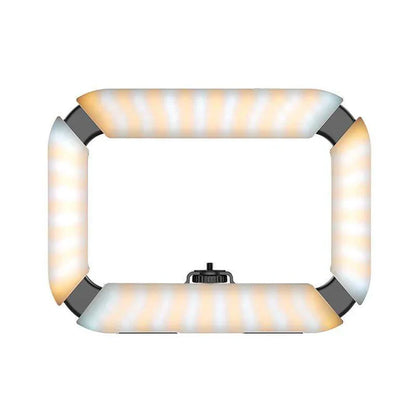 Wireless ring light with USB-C for 360 photo booth